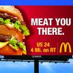 McDonald's billboard