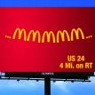 McDonald's billboard