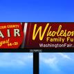 Washington County Fair billboard