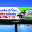 Donahue's Heating & Cooling billboard